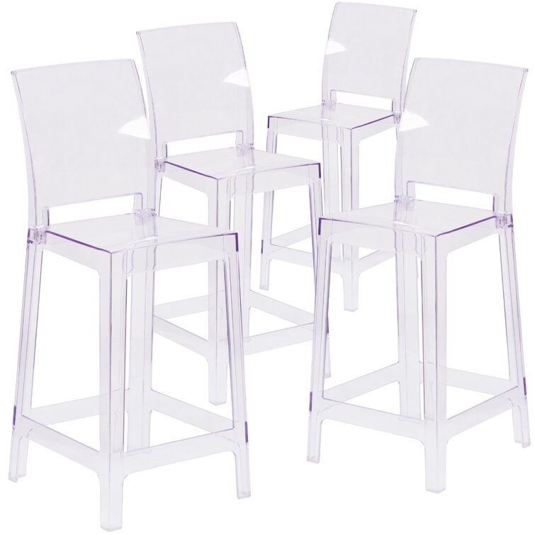 Acrylic bar stools set of 4 new arrivals